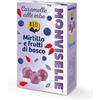 VALVERBE Caramelle Monviselle Mirtillo e Frutti di Bosco pacco da 6-180 g