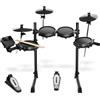 Alesis Turbo Mesh Kit Batteria Elettronica Pelli Mesh 7 Drum Pad + Accessori