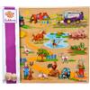 Eichhorn HEROS - Simba 100005454 - Eichhorn, Steckpuzzle, Multicolore, 40 x 35 cm, Modelli Assortiti