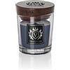 Vellutier Candela Profumata Porto di Amalfi, Candela in Barattolo, Specialmente Formulata con Cera Vellutata, Coperchio Legno, Aroma di Fiori D'arancio e Legno di Teak, 9 x 7 cm, Piccolo, 90 g