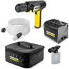 Kärcher - Pulitrice a pressione OC Handheld Compact Adventure, pressione media, max 15 bar, pieghevole, attacco USB-C 150 l/h, peso: 0,8 kg, 4 in 1 Multi Jet, tubo (5 m), ugello in schiuma Pro, tanica