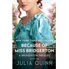 Avon Books Because of Miss Bridgerton: A Bridgerton Prequel