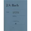 G. Henle Verlag 6 PARTITE BWV 825 - 830: Instrumentation: Piano solo