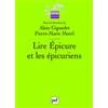 PUF Lire Epicure et les épicuriens