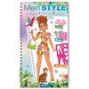 TROTSCH TRÖTSCH - Mein Style Holiday | Mode Malbuch mit Stickern, Schablonen und Mustern zum Gestalten eigener Urlaubslooks: Ausmalbuch für Buntstifte, Wachsmalstifte und Wasserfarben | Ab 5 Jahren