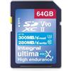 Scheda SD Da 64 GB UHS-II V90 Fino a 300 MB in Lettura E 280 MB Di Velocità Di S