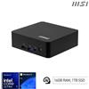 Msi Microstar PC MSI CUBI NUC U7 3 16G 1TB W11P U7-355 SSD M.2 DDR5 WIFI7 VESA