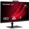 Viewsonic MON 27IPS 2K QHD HDMI USBC WEBCAM VG2741V-2K MM DP PIVOT
