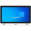 Yashi Monitor PC 15.6" IPS Full HD 60 Hz HDMI VGA Touch Bianco YZ1610