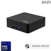 Msi Microstar PC MSI CUBI NUC U7 3 BB NO RAM/HDD U7-355 SSD M.2 DDR5 WIFI7 VESA
