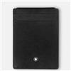 Montblanc Porta carte in pelle Montblanc Meisterstück - 4 scomparti - nero - MB198328