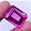 67.90 CT Naturale Mogok Rosa Rubino Certificato Smeraldo Stupendo Big-Size Gemma