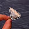Fatto a mano Anello gioiello in argento sterling 925 con pietra preziosa corallo fossile m...