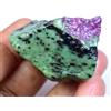 Gemsmyriad Migliore Qualità Naturale Rubino IN Zoisite 287.5 KT Certificato Non Trattato