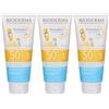 BIODERMA Photoderm Pediatrics Latte Solare SPF50+ 3x200 ml