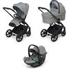 FOPPAPEDRETTI Trio TicToc Pro I-Size Foppapedretti Travel System con seggiolino Disk I-Size Ice