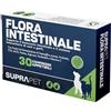 Suprapet Flora Intestinale Cani e Gatti 30 compresse - Fino a 2 Mesi di Fornitura, Con Fermenti Lattici, Probiotici, Vitamina C - Per Intestino e Flora Batterica