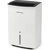 Orbegozo DH 3010 Deumidificatore 30 l/giorno, area 140 m², display a LED, gas ecologico R290, timer 24 h, serbatoio grande da 5,5 l, filtro lavabile, ruote e maniglia, avvolgicavi, consumo 490 W