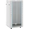 vidaXL Armadietto di Rete 22U con Ruote Girevoli 19 IP20 60x60x120 cm, Armadio di Rete autoportante, Armadio Dati, Supporto di Rete