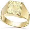 Gioielleria Lucchese Oro Anello Uomo Oro Giallo GL102437