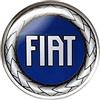 Fiat 21237 Adesivo 3D Ufficiale Logo Blu, Diam. 40 mm