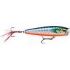 Rapala - Esche da Pesca Skitter Pop Elite Construction Balsa (senza piombo) - Esche Mare & Acqua Dolce Galleggiante - Dimensione 9,5cm / 17g, Fabbricato in Estonia - Gilded Hot Wahoo UV