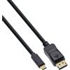 InLine Cavo display USB InLine®, da spina USB-C a spina DisplayPort, 5 m