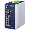 PLANET IGS-5225-8P2T2S Switch di rete gestito L2+ Gigabit Ethernet (10/100/1000) Power over Ethernet (PoE) Blu