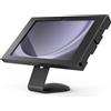 Compulocks Galaxy Tab A9 Apex Enclosure Core Stand - Custodia - per tablet - chiudibile - metallo - nero - dimensioni schermo: 22,1 cm (8,7") - da banco, montaggio a parete - per Samsung Galaxy Tab A9