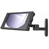 Compulocks Galaxy Tab A9 Apex Enclosure Swing Wall Mount - kit di montaggio (custodia, braccio articolato) - braccio girevole - per tablet - bloccabile - struttura in metallo - nero - montaggio a parete - per Samsung Galaxy Tab A9