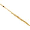 Grassi Flauto Traverso Grassi FL700 - Dorato in Do, MI Snodato, Completo di Custodia