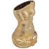 Seletti Vaso Milo in Ceramica H38,5 cm Gold