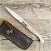 pattada COLTELLO 17,5 CM lama 8 cm SARDEGNA SARDO Pattada MANICO CORNO DI Montone fodero