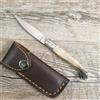 pattada COLTELLO 17,5 CM lama 8 cm SARDEGNA SARDO Pattada MANICO CORNO DI Montone fodero