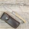 pattada COLTELLO 17,5 CM lama 8 cm SARDEGNA SARDO Pattada MANICO CORNO DI Montone fodero
