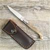 pattada COLTELLO 17,5 CM lama 8 cm SARDEGNA SARDO Pattada MANICO CORNO DI Montone fodero