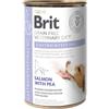 Brit Care Veterinary Diet Brit Veterinary Diet Gastrointestinal Salmone e Piselli Umido per Cani - 200 g, 6 pezzi