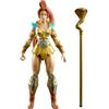 Masters of the Universe Origins - Teela 200X Collezione Cartoon, eorina della serie TV MOTU anni '80, design dettagliato con coda di cavallo e scettro, 6+ anni, JHK00