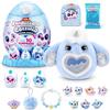 Rainbocorns Eggzania Frozencorn Mania di ZURU, peluche da collezione per bambine dai 3 anni in su (ARCTICUS)