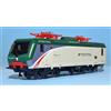 VITRAINS 2783 E464.059 Trenord livrea verde/bianco/grigio fasce rosse DCC SOUND
