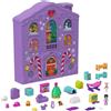 Polly Pocket - Calendario dell'Avvento, Design con Casa Invernale, 4 pQQ8