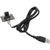 ASHATA Fotocamera USB ad alta velocità, modulo fotocamera industriale da 2 MP, 1080p, supporto OV2710, connettore di riconoscimento facciale e riproduzione USB 2.0, scheda per computer portatile