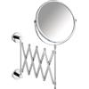 Specchio ingranditore a parete Power-Loc Elegance con braccio telescopico