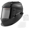 VEVOR Casco per Saldatura Auto-Oscurante, Cappuccio per Saldatura Energia Solare Colori Reali da 100 x 95 mm, 4 Sensori ad Arco, Tonalità 4/5-9/9-13 per Molatura TIG MIG ARC, Serie METIS
