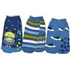 LEON D'ORO Calzini Antiscivolo Bambino Cotone 3 Paia Calze Neonato 0-18 mesi Made in Italy (IT, Età, 6 mesi, 12 mesi, BY.ASS9 3 paia)