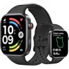 XIAOMI Redmi Watch 6, Smartwatch Uomo Donna, Activity Tracker AMOLED 2.07'' con Monitoraggio di Frequenza Cardiaca, 150+ modalità sportive, Autonomia 24 giorno, 5ATM, GPS, Android&iOS, Nero