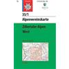 Deutscher Alpenverein Zillertaler Alpen - West 1:25 000: Weg und Ski: 35/1
