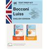 Alpha Test Bocconi Luiss. English version 2026-2027. Test prep kit. For university admission tests. Digital platform and online simulator included. Con espansione online