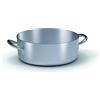 Ballarini Professionale 7016.45 Casseruola Bassa Professionale in Alluminio, 2 Manici, 45 cm, 24.6 L
