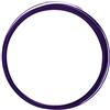 Vaessen Creative Filo di Ferro Modellabile Piatto da 5 m x 1 mm x 3,5 mm Aubergine (Lilla) - Filo Flessibile per Creazioni Floreali, Realizzazione di Gioielli e Modellismo